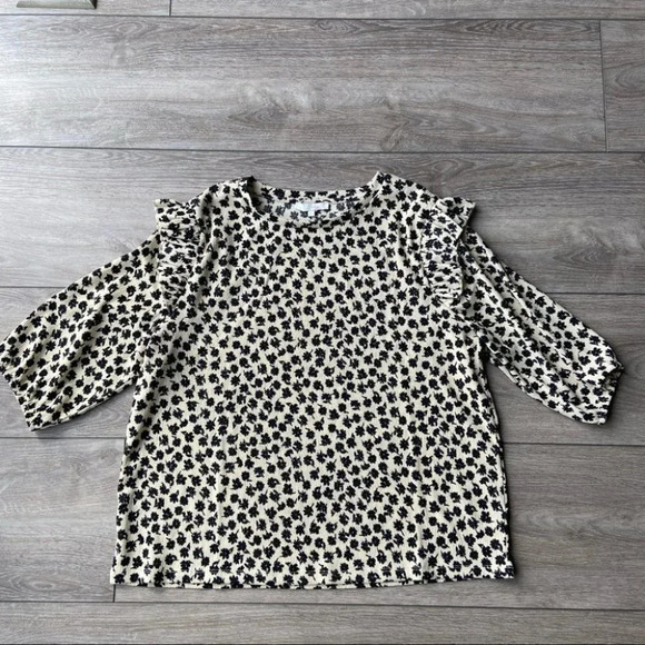 GB Fashion London Ruffle Sleeves Babydoll Top - Picture 5 of 15